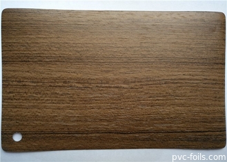 Matte Wood Pvc Laminated Foil para Pvc Menbrane de los muebles