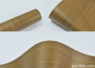 Lámina de PVC de la prensa del vacío para las puertas Matte Wood Grain del guardarropa 1420m m