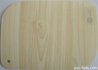 Hoja laminada del Pvc del alto lustre para el perfil de madera de WPC Aluminmum