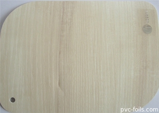 100 películas estiradas decorativas del techo del Pvc del grano de madera blanco del micrón