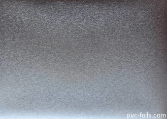 Lámina de PVC de plata laminada en fachadas de la película de la cubierta de los muebles del gabinete del Mdf
