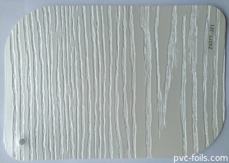 La hoja laminada del Pvc del alto lustre para la cocina impermeabiliza no adhesivo grabada en relieve