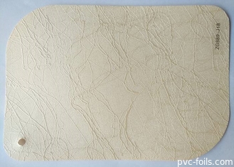 Modelo de encargo grabado en relieve de la película decorativa de la puerta del PVC de Matte Finish