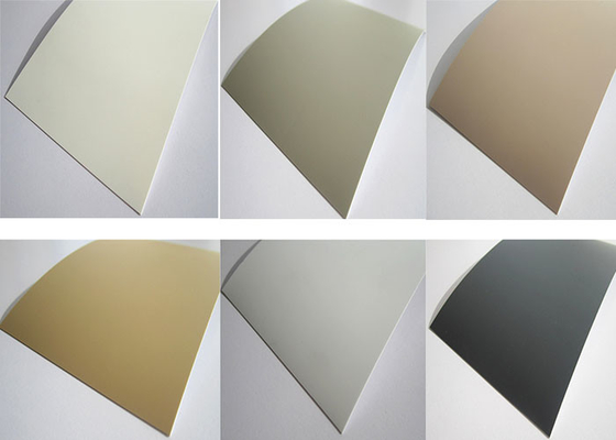 abrigo suave de la lámina de PVC de los muebles gruesos de 0.16m m para presionar de la membrana del vacío del MDF