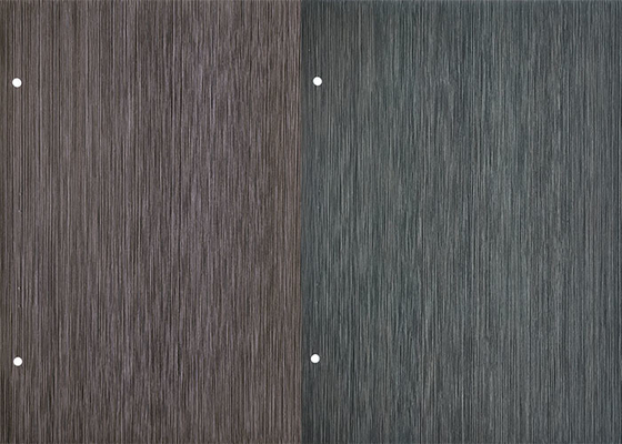 Hoja decorativa del PVC de la prenda impermeable para el grano de madera de película de plástico de los muebles