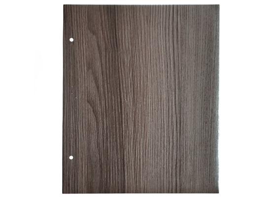 Película de madera del PVC del grano de la laminación para la superficie de la puerta interior decorativa