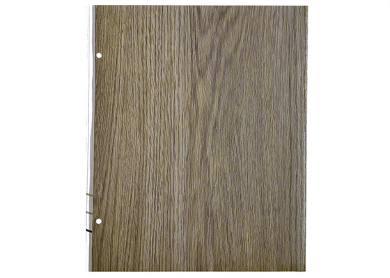 Hoja auta-adhesivo de los muebles del PVC del roble de Moka con la decoración de madera de la superficie del efecto