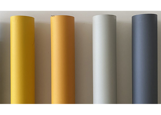 Hoja mate del PVC para muebles del color llano para las puertas formadas del MDF decorativas