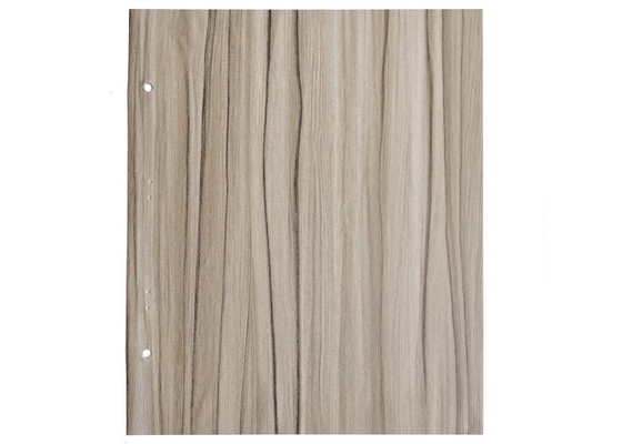 Resistencia de desgaste multiusos impresa modelo de madera de la película de los muebles del PVC