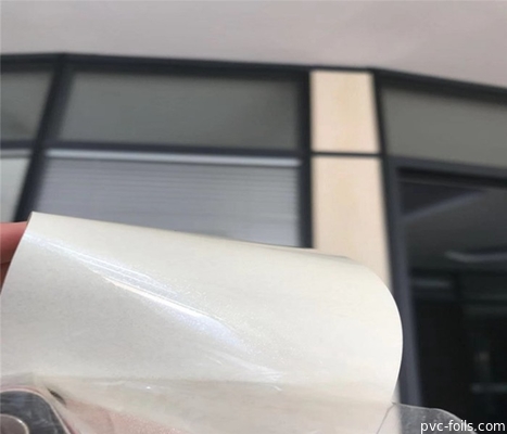 alta película del PVC del lustre de 1400m m para el rasguño anti de la decoración de la puerta de los muebles