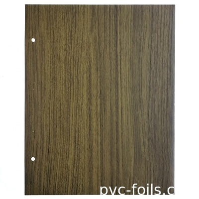 La madera decorativa auta-adhesivo de la película del PVC modela el mármol los 50m-100m del color sólido