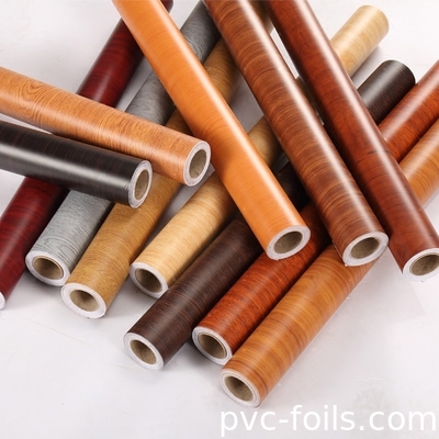 pegamento decorativo del mármol del color sólido de la película del PVC del 100m desprendible