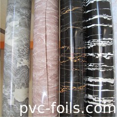 Película decorativa 60mm-1240m m del PVC de Matte Finish para la laminación del MDF