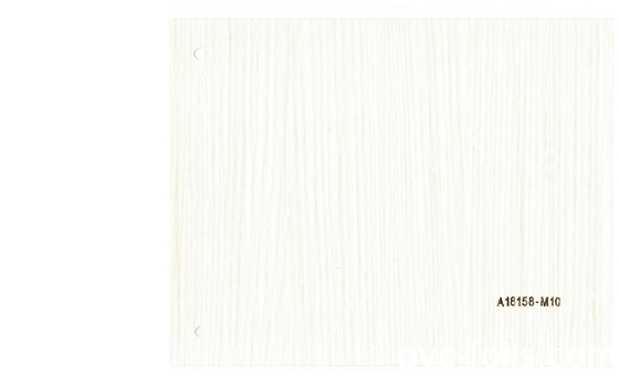 La madera blanca colorea la película auta-adhesivo 0.10M M del PVC para la decoración superficial interior