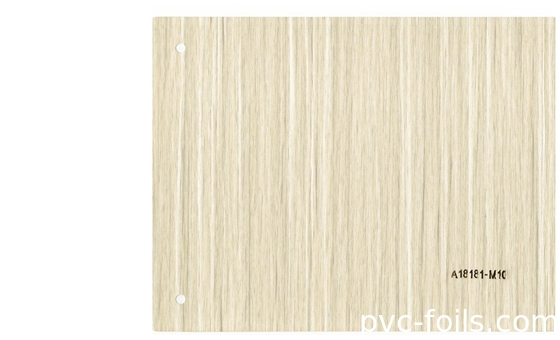 La madera blanca colorea la película auta-adhesivo 0.10M M del PVC para la decoración superficial interior