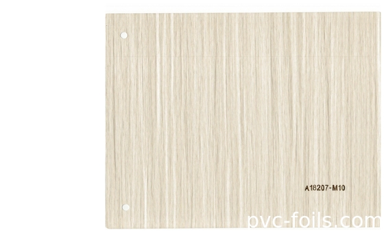 película decorativa del PVC de Matte Wood Color del grueso de 0.14m m para los muebles