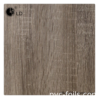 Decoración decorativa de los muebles de la película del PVC del modelo de madera del grano