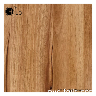 Película decorativa Matte Surface Treatment del PVC del diseño de madera del grano