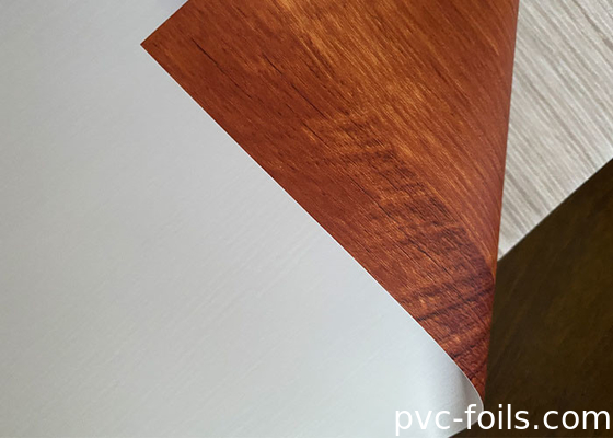 Película de laminación de PVC semirrígida para la decoración de la superficie de paneles de plástico en los alféizares de las ventanas