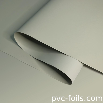 Película decorativa de PVC ultra mate de color sólido personalizado resistente a las huellas dactilares