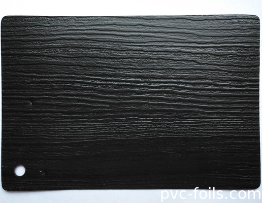 Película de color de laminación de PVC en relieve para envoltura de perfiles de ventanas y puertas