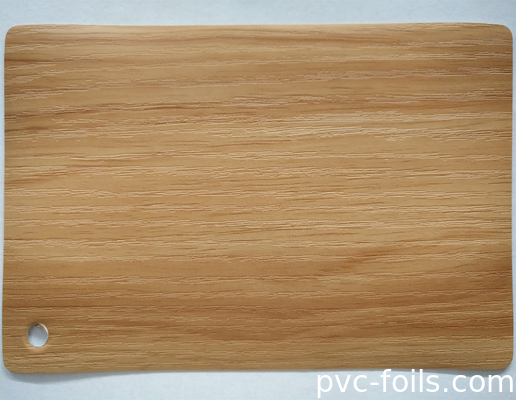 Película de laminado de PVC para ventanas y puertas de perfil de envoltura de espesor 0,12 mm-0,20 mm