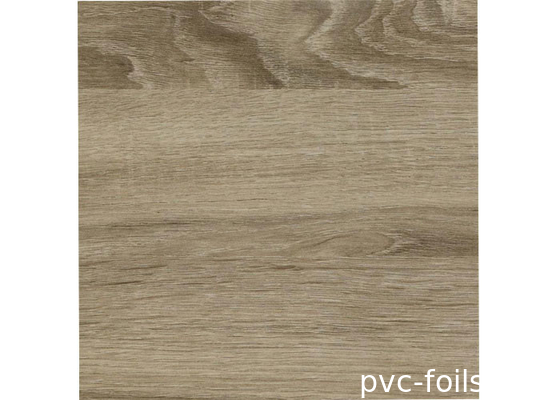 Rollo de papel de membrana de PVC de grano de madera de 200 micrones para puertas interiores de MDF
