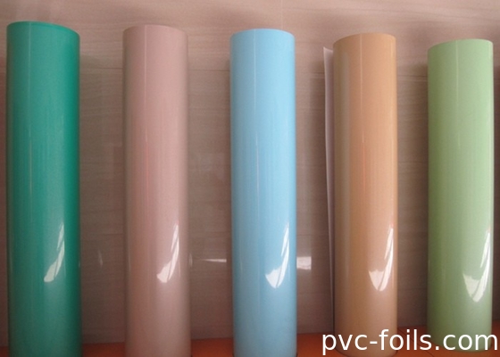 Película de laminación de PVC de diseño brillante y brillante para paneles de PVC de color sólido