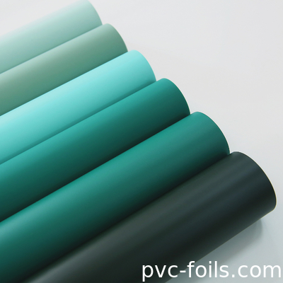 Super Matte PVC membrana de papel en rollos para puertas de gabinetes de cocina