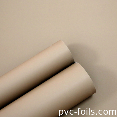 Diseño de tejido Rollo de papel de membrana de PVC para puertas de MDF, prensado de membrana