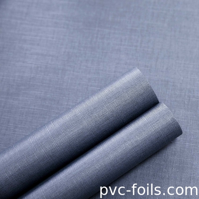 Finitura de metal cepillado Película autoadhesiva de PVC en rollo para decoración de superficies