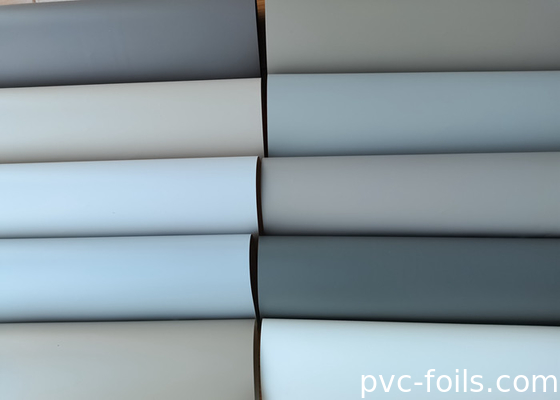 Película de revestimiento decorativo para muebles de PVC para prensa de membrana