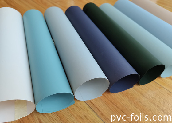 Película de revestimiento decorativo para muebles de PVC para prensa de membrana