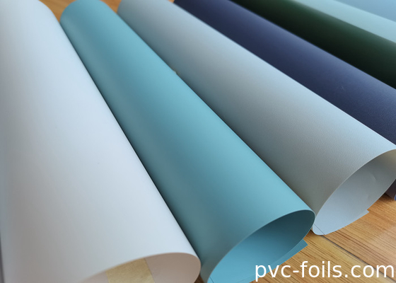 Rollo de película decorativa de PVC anti-huellas dactilares de toque suave para prensa de membrana