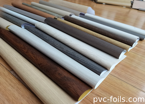 Película decorativa de PVC laminada 2D para armarios y encimeras