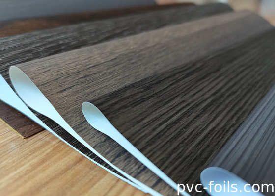 Folias decorativas de PVC autoadhesivas de grano de madera para revestimiento de muebles
