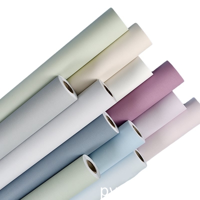 Película decorativa de PVC de color sólido de toque suave para puertas y gabinetes de membrana