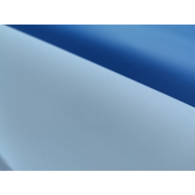 Película decorativa de PVC de color blanco semigrilloso para laminado de rodadura