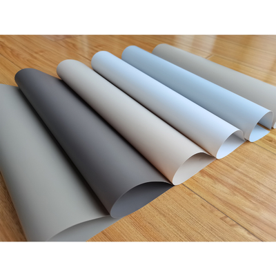 Película de PVC autoadhesiva de color gris para decoración de puertas de gabinetes - Película de vinilo fácil de pelar y pegar