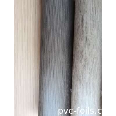 Folios de muebles de PVC de patrón de madera para decoración de muebles de interior