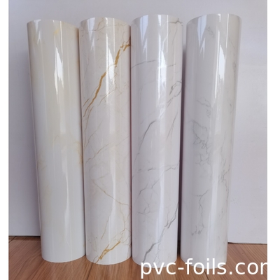 Home Decorativo impermeable PVC papel de mármol autoadhesivo pegatinas Papel de pared de contacto para el escritorio de la cocina