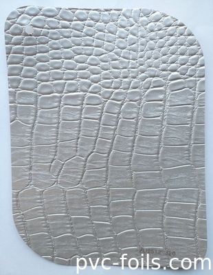 Película decorativa autoadhesiva de PVC de textura de cuero para cubrir muebles