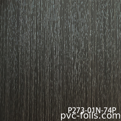 Película decorativa de madera mate de textura de PVC de primera calidad para puertas de membrana