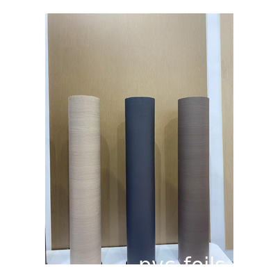 Película decorativa de PVC autoadhesiva de grano de madera más gruesa para revestimiento de muebles Renovación Servicio OEM