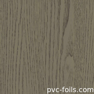 Película de vinilo PVC autoadhesiva con veta de madera oscura para la renovación y decoración de hoteles