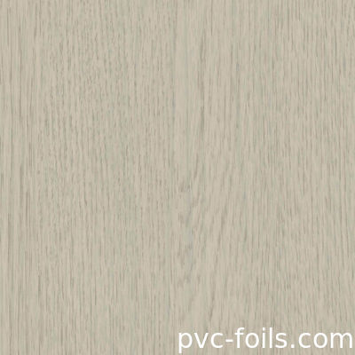 Película adhesiva autoadhesiva de PVC de grano de madera de color claro para decoración de centros comerciales Renovación
