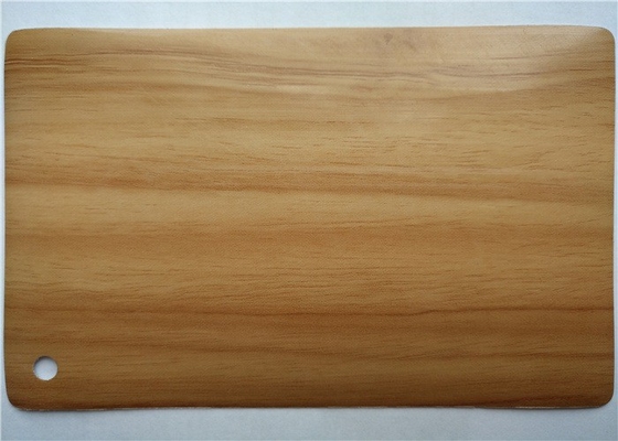 Película decorativa del grano de los muebles de madera del PVC para la laminación del panel de la puerta