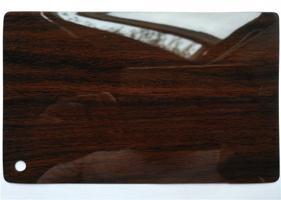 Película decorativa interior del Pvc para la madera 0.3m m del cuarto de baño de la cocina