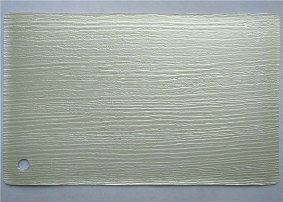 El roble pintado blanco pesado graba en relieve la hoja decorativa del PVC para la puerta del cuarto de baño