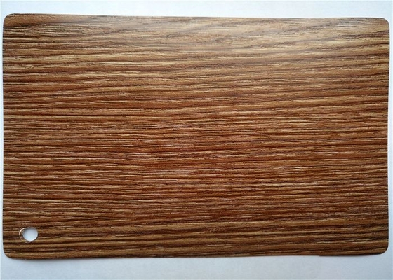 Modelo de madera decorativo 0.6m m del Mdf de Matte Pvc Foil Laminated On